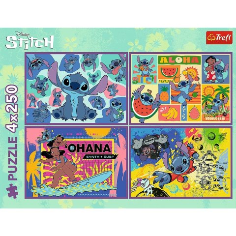 Puzzle Trefl Lilo I Stitch 4x250 el. (13311)