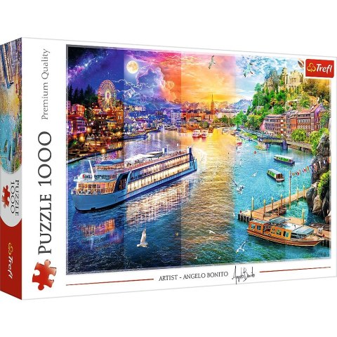 Puzzle Trefl Rejs po rzece 1000 el. (10860)