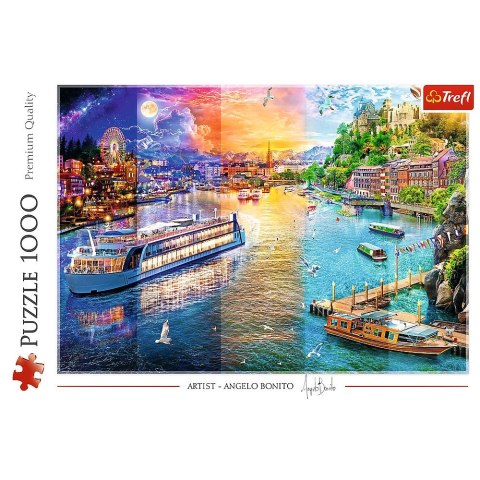 Puzzle Trefl Rejs po rzece 1000 el. (10860)