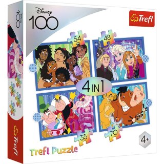 Puzzle Trefl Wesoły świat Disneya (34618)