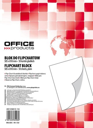 Blok do tablic flipchart Office Products 20k. krata (20135813-14)