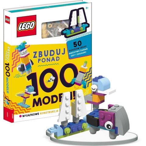 Książka dla dzieci Ameet LEGO® Iconic. Zbuduj ponad 100 modeli! (LQB6601)