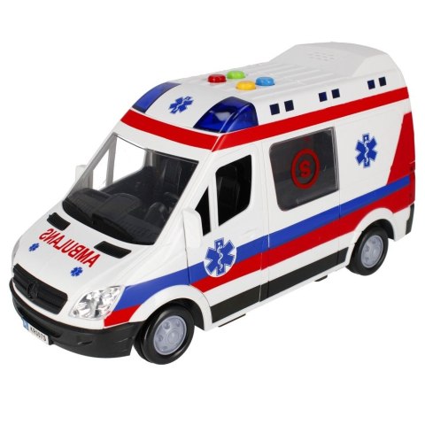 Ambulans Mega Creative 26cm światło i dźwięk (522124)