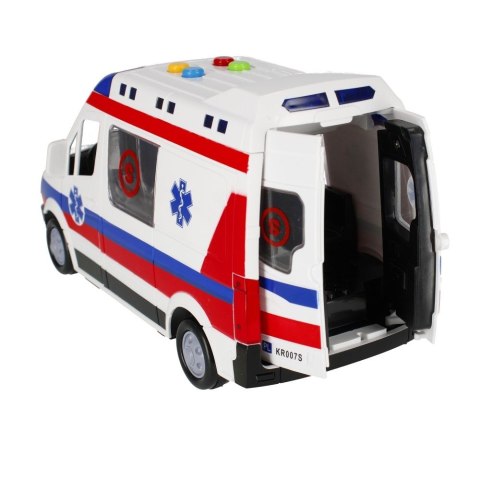 Ambulans Mega Creative 26cm światło i dźwięk (522124)