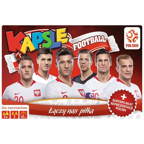 Gra zręcznościowa Trefl Kapsle Football PZPN kapsle football (01899)