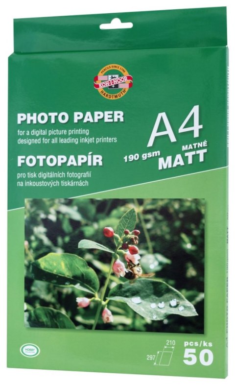 Papier foto Koh-I-Noor matt A4 190g