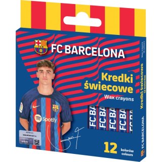 Kredki świecowe Astra Baby okrągłe FC Barcelona 12 kol. (316023051)