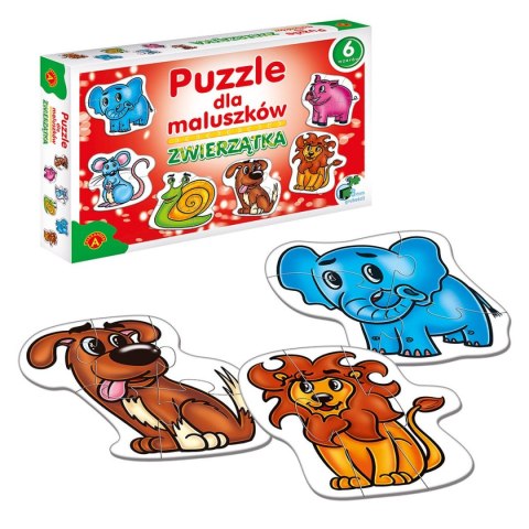 Puzzle Alexander ZWIERZĘTA DLA MALUCHÓW mix el. (5906018005356)