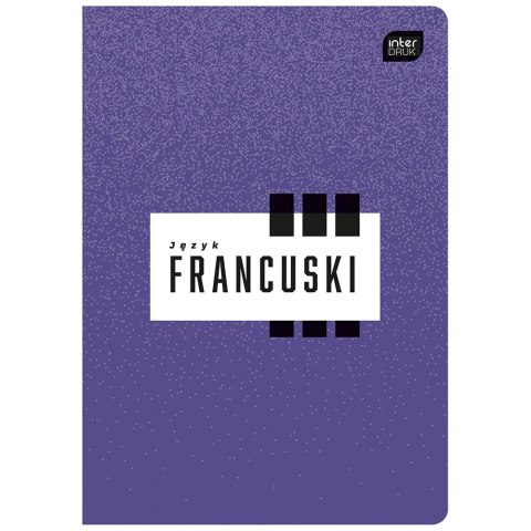 Zeszyt tematyczny Interdruk j.francuski A5 60k. krata (ZE60FRA)