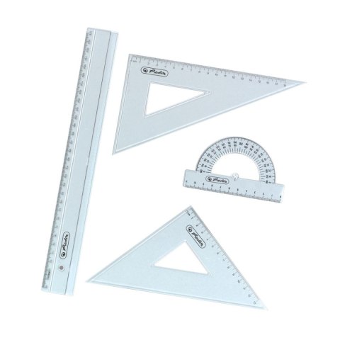 Komplet geometryczny Herlitz 4 el. (8700403)