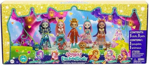 Lalka Mattel Enchantimals Wielokpak Królewscy przyjaciele (HCJ18)