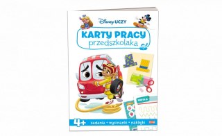 Książka dla dzieci Ameet Disney Uczy Karty pracy przedszkolaka. (UKP 9301)