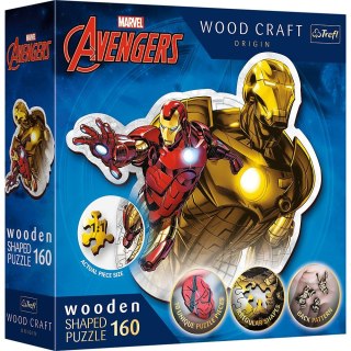 Puzzle Trefl Avengers Drewniane 160 el. (20183)