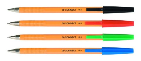 Długopis Q-Connect niebieski 0,4mm (KF34047)