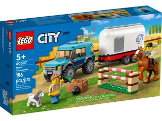 Klocki konstrukcyjne Lego City Przyczepa do przewozu koni (603257)