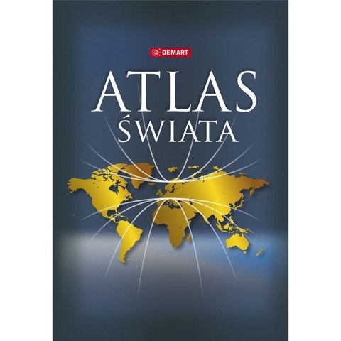 Książeczka edukacyjna Demart Atlas świata