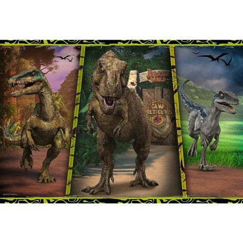 Puzzle Trefl Jurassic World XL Kolorowe dinozaury 104 el. (50020)