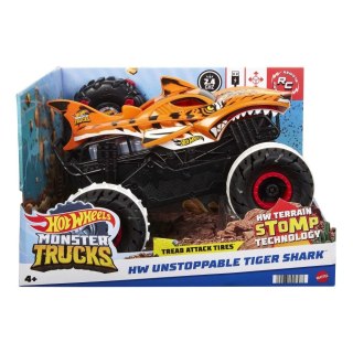 Samochód Hot Wheels Terenowy pojazd zdalnie sterowany Niepowstrzymany Tiger Shark 1:15 (HGV87)