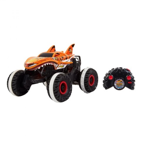 Samochód Hot Wheels Terenowy pojazd zdalnie sterowany Niepowstrzymany Tiger Shark 1:15 (HGV87)