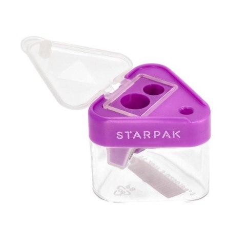 Temperówka Starpak fioletowy plastik (470998)