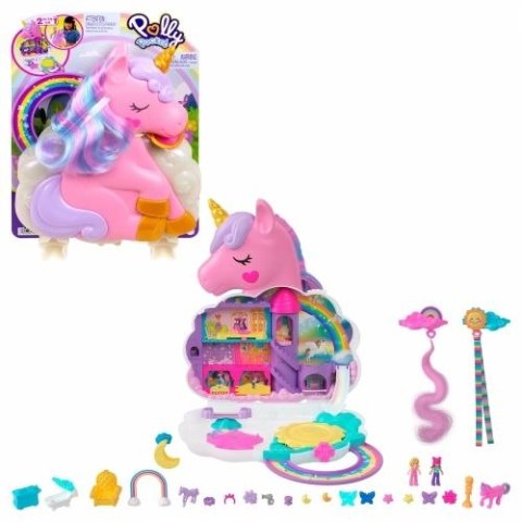 Figurka Mattel Polly Pocket Jednorożec salon piękności (HKV51)