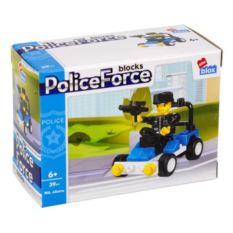 Klocki konstrukcyjne Alleblox Police 29-39 el (492819)