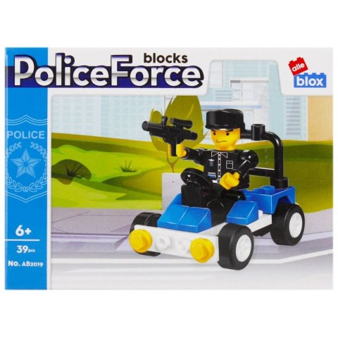 Klocki konstrukcyjne Alleblox Police 29-39 el (492819)