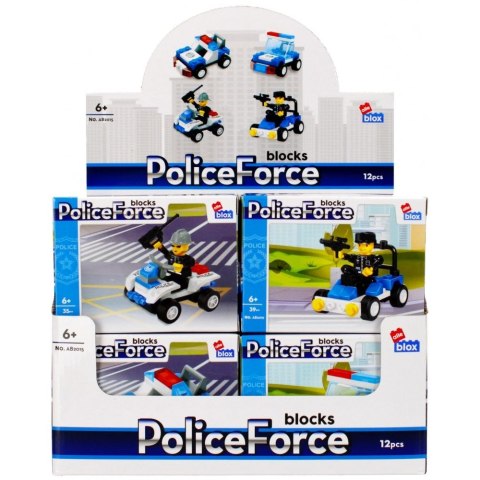 Klocki konstrukcyjne Alleblox Police 29-39 el (492819)