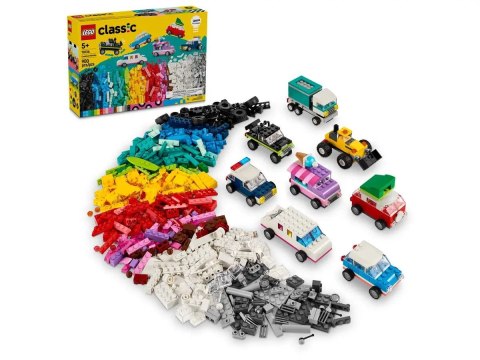 Klocki konstrukcyjne Lego Classic Kreatywne pojazdy (11036)