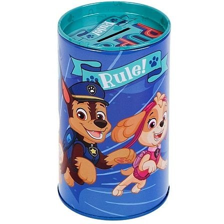 Skarbonka Starpak Paw Patrol okrągła metal (374468)