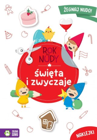 Książeczka edukacyjna Zielona Sowa Rok bez nudy. Święta i zwyczaje