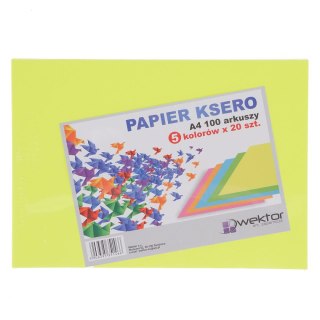 Papier kolorowy Wektor A4 mix (5906395351466)