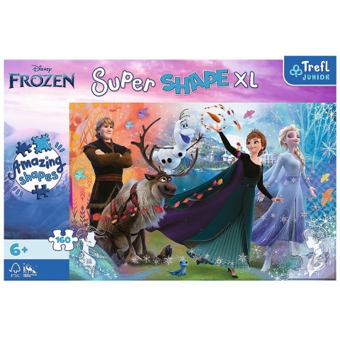 Puzzle Trefl Frozen XL Odkryj świat 160 el. (50022)