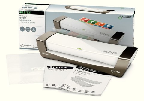 Laminator Leitz iLAM Home Office A4 srebrny (72510084)