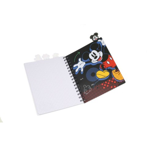 Kołozeszyt (kołobrulion) Patio Mickey Mouse B5 100k. 80g krata (15886PTR)