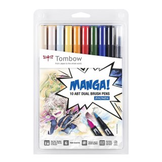 Flamaster Tombow 10 kol. (ABT-10C-MANGA1)