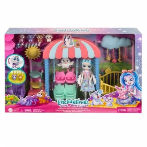 Lalka Mattel Enchantimals żłobek zwierzątek (HLH23)