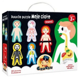 Puzzle Czuczu Moje ciało 84 el. (6285737)