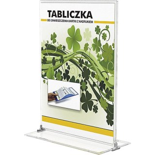 Tabliczka stojąca jednostronna Panta Plast 110x150 (0403-006-00)