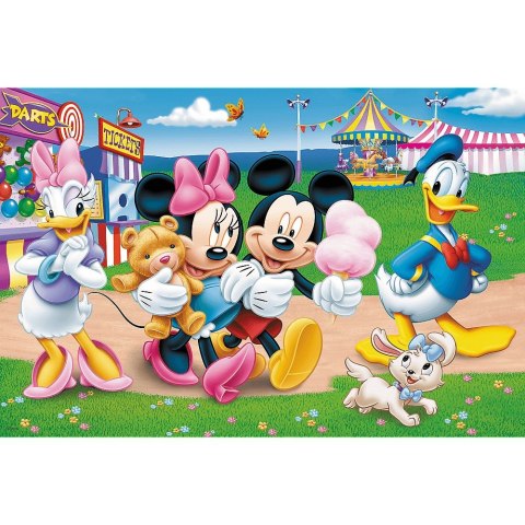 Puzzle Trefl Disney Standard Super maxi Mickey w wesołym miasteczku 24 el. (41005)