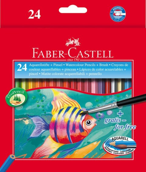 Kredki akwarelowe Faber Castell 24 kol.