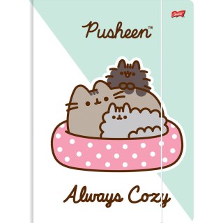 Teczka kartonowa na gumkę Pusheen A4 różne Unipap