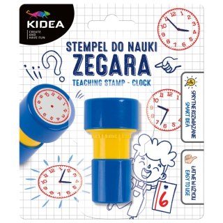 Zestaw pieczątek Kidea STEMPEL DO NAUKI ZEGARA (SNZKA)