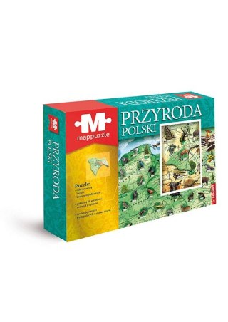 Puzzle Demart MAPPUZZLE PRZYRODA POLSKI