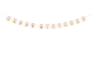 Girlanda Partydeco Happy Birthday Kotki, 2.8 m (GRL113)