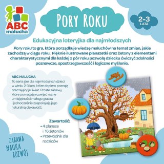 Gra edukacyjna Trefl Pory Roku z Serii ABC Malucha Pory roku (01941)