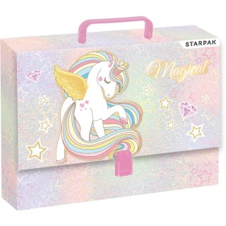 Teczka kartonowa na klips Unicorn A4 mix Starpak (493168)