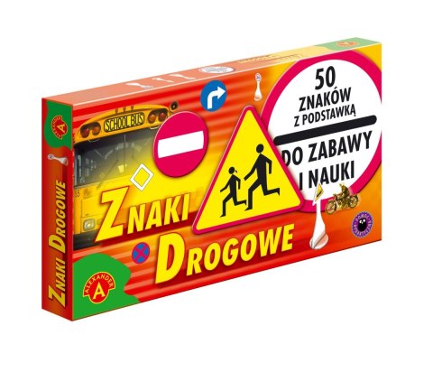 Gra edukacyjna Alexander znaki drogowe (0179)