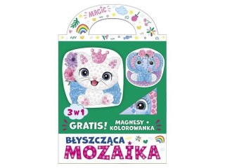 Mozaika Ranok Creative Błyszcząca mozaika 3w1 - Kotek i słonik (9503007000)