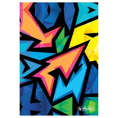 Notes Herlitz Neon Art A6 48k. krata (9580416)